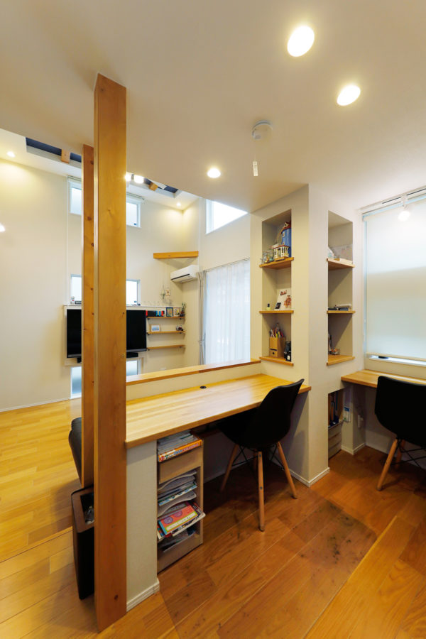 子供たちの勉強スペース
