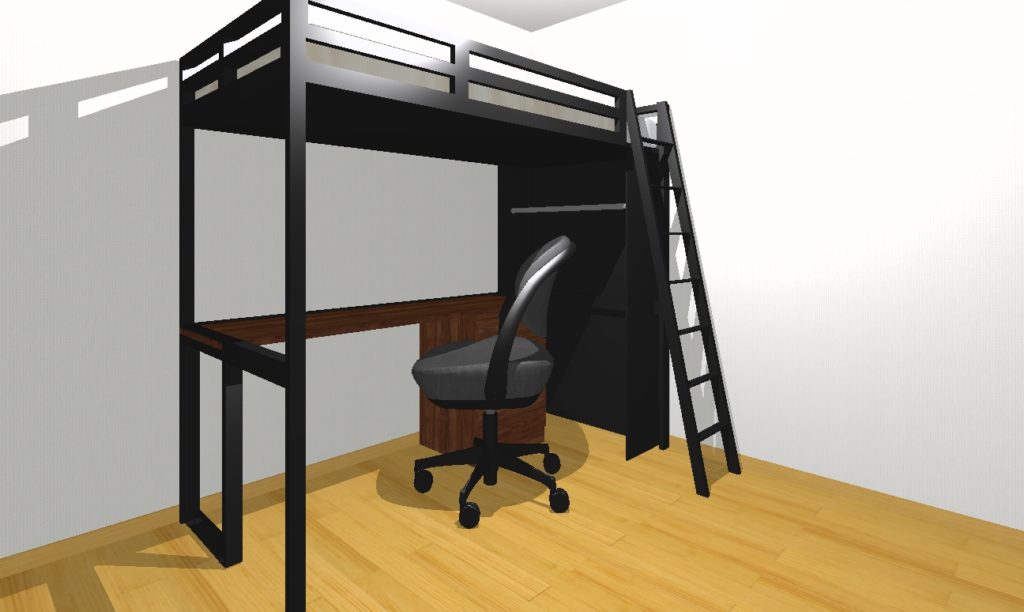 【狭小住宅はおもしろい】Vol.3 一番変化するのは子供部屋②